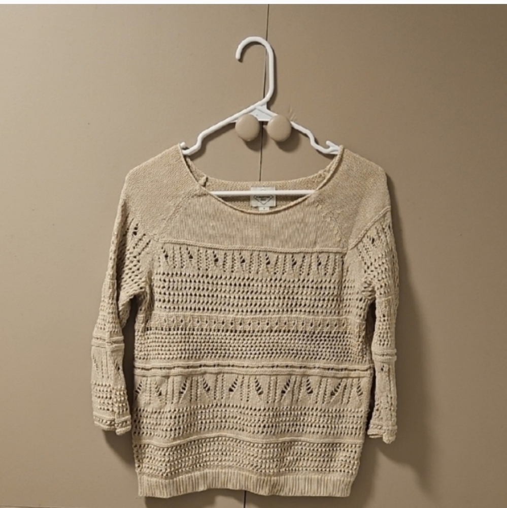 Women's Tan Sweater